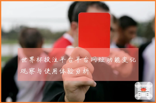 世界杯投注平台平台网址功能变化观察与使用体验分析